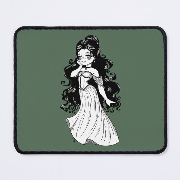 Item preview, Cute Ghoul - Green Lady (Black & White ver.) designed and sold by busy-and-tired.