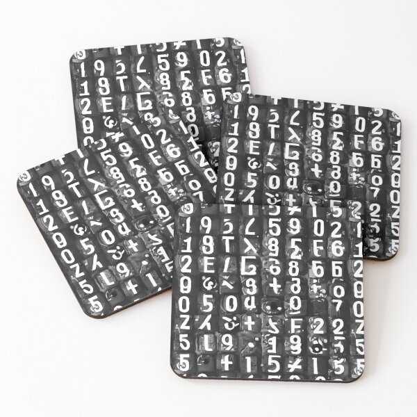 Item preview, Numbers, Numbers, Typewriter - Seamless Pattern designed and sold by Chubuter.