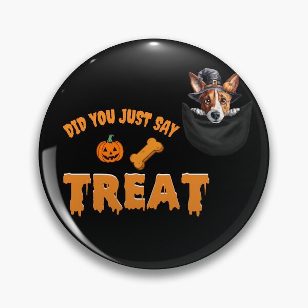 Item preview, Dog in a Pocket Basenji Halloween Design designed and sold by LovelyHappyGift.