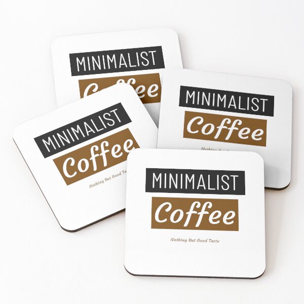 Artikelvorschau, Minimalist Coffee Nichts als guter Geschmack entworfen und verkauft von RJJ3-Design.