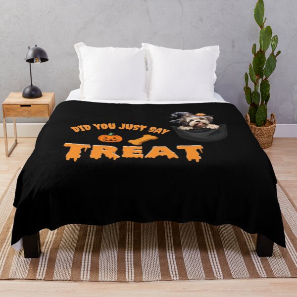 Item preview, Dog in a Pocket Lhasa Apso Halloween Design designed and sold by LovelyHappyGift.