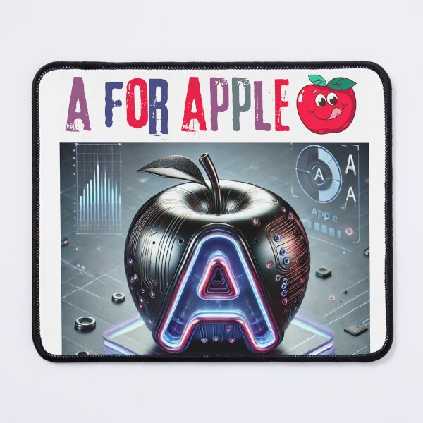 Item preview, The Future Alphabet: A for Apple in 2050 designed and sold by alkareem-ca.