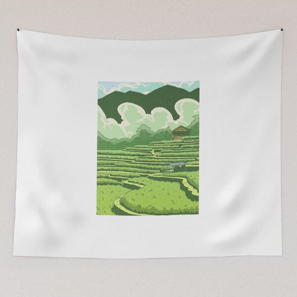 Item preview, Green Farms Landscape designed and sold by Divya-Hirodiya.
