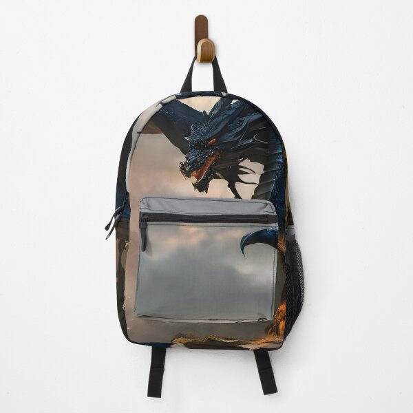 Item preview, Majestic Dragon Overlooking Mountainous Realm designed and sold by CitrineLinker.
