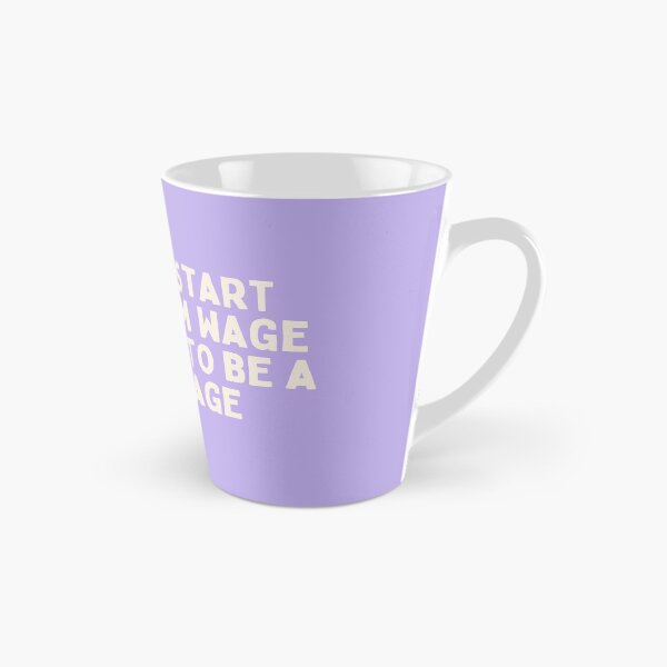 Item preview, minimum wage is a living wage designed and sold by careofjacks.
