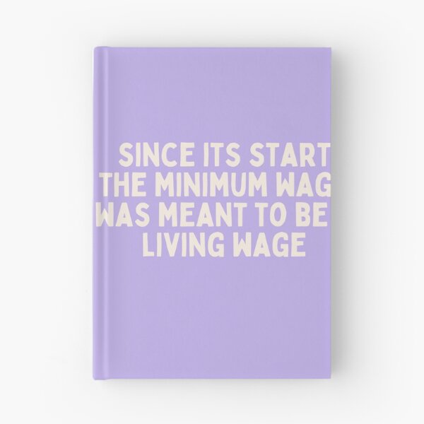 Item preview, minimum wage is a living wage designed and sold by careofjacks.