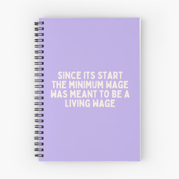 Item preview, minimum wage is a living wage designed and sold by careofjacks.