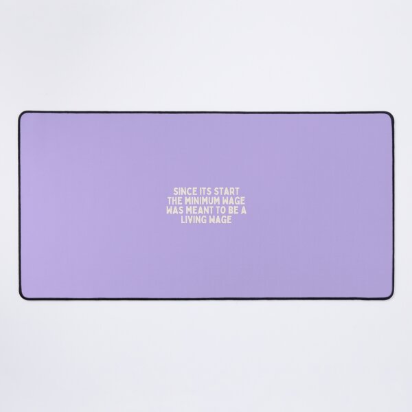 Item preview, minimum wage is a living wage designed and sold by careofjacks.
