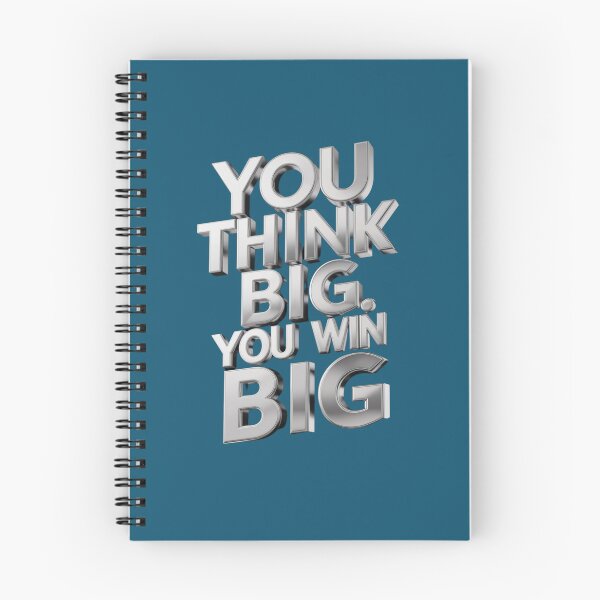 Item preview, You Think Big You Win Big designed and sold by Rell1970.