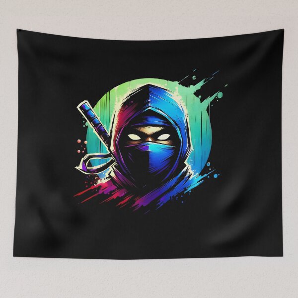 Item preview, Neon Ninja Blacklight Warrior designed and sold by Taans-Creation.