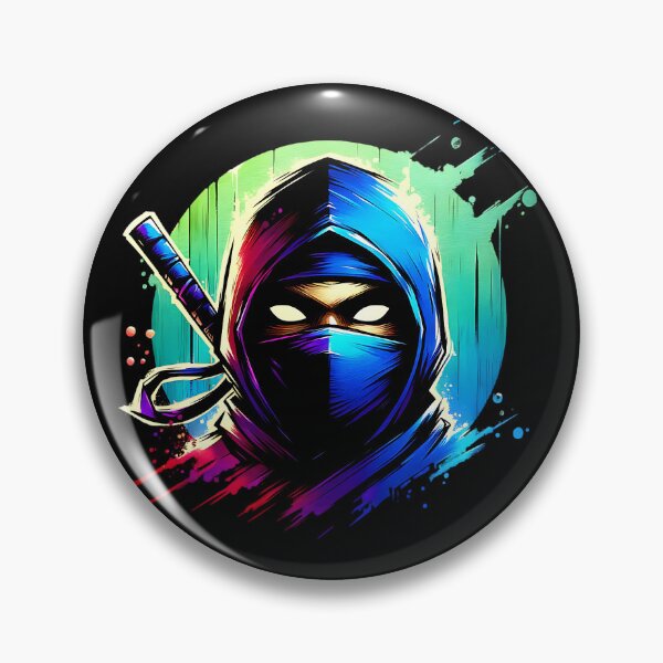 Item preview, Neon Ninja Blacklight Warrior designed and sold by Taans-Creation.