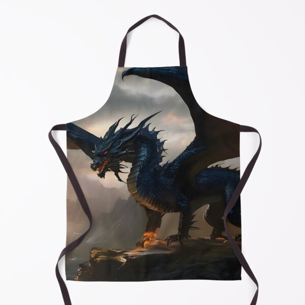 Item preview, Majestic Dragon Overlooking Mountainous Realm designed and sold by CitrineLinker.