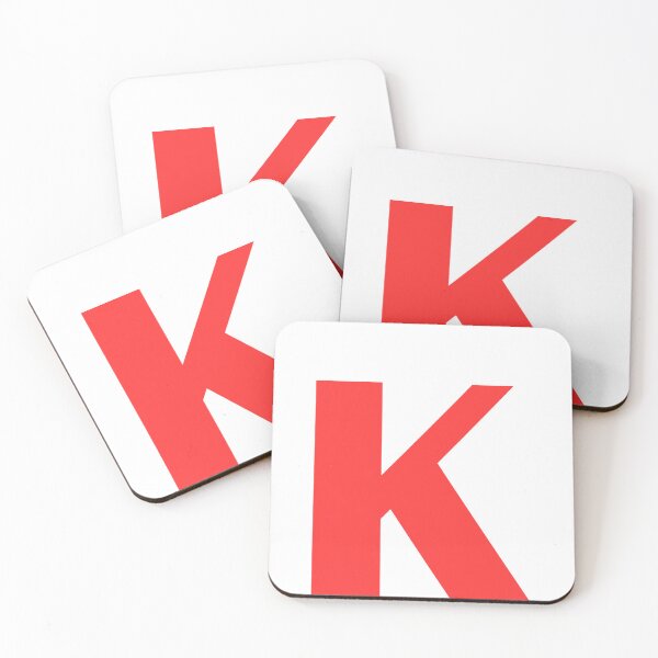 Item preview, Big Red Alphabet Letter K designed and sold by RobbiesMusic.
