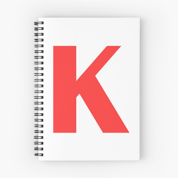 Item preview, Big Red Alphabet Letter K designed and sold by RobbiesMusic.