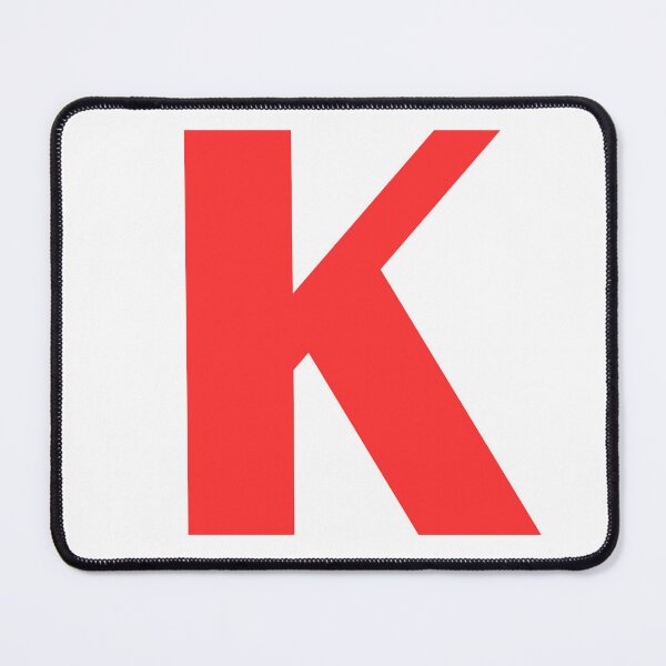 Item preview, Big Red Alphabet Letter K designed and sold by RobbiesMusic.