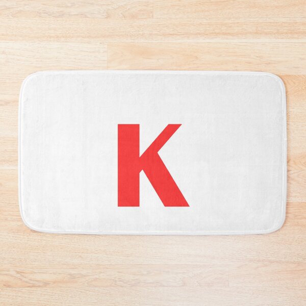 Item preview, Big Red Alphabet Letter K designed and sold by RobbiesMusic.