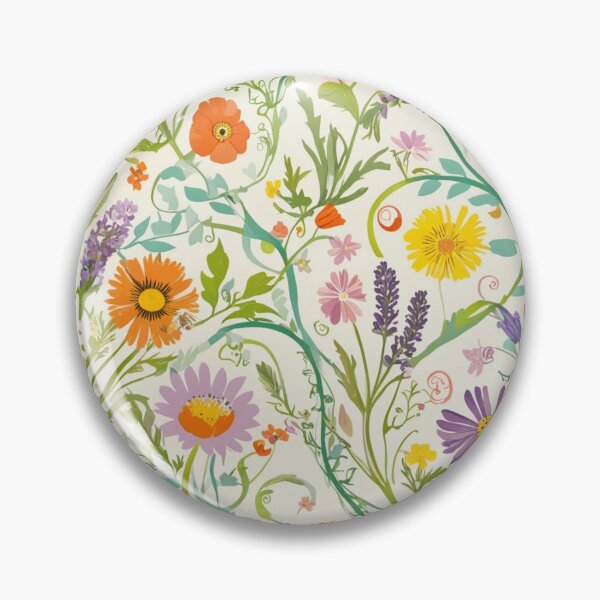 Item preview, Whimsical Floral Pattern designed and sold by Shoperoony.