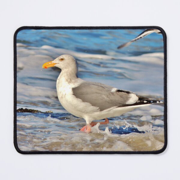 Item preview, Gull in the Waves designed and sold by emarinelife.