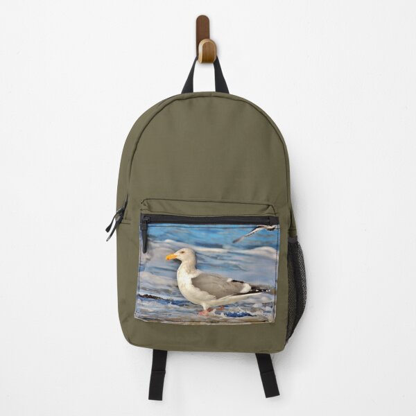 Item preview, Gull in the Waves designed and sold by emarinelife.