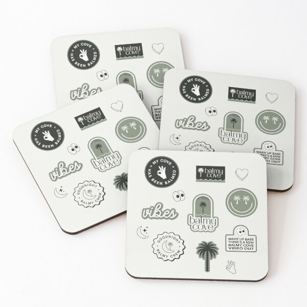 Item preview, Balmy Cove Sticker Set designed and sold by BalmyCove.