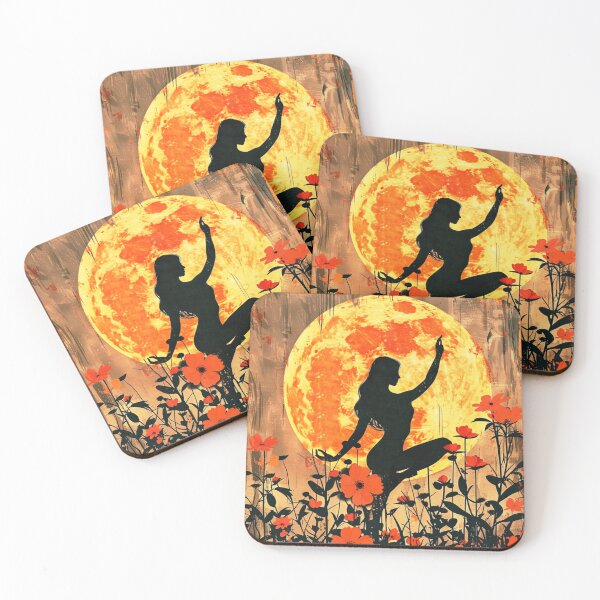Item preview, Blood moon Floral beauty designed and sold by fotofeast.