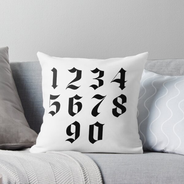 Item preview, Black Numbers sticker designed and sold by Numbers-Art.