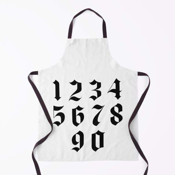 Item preview, Black Numbers sticker designed and sold by Numbers-Art.