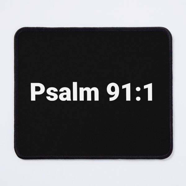 Item preview, Psalm 91:1 designed and sold by Text-based T-Shirts and Gifts.