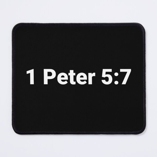 Item preview, 1 Peter 5:7 designed and sold by Text-based T-Shirts and Gifts.