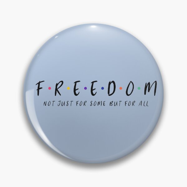 Item preview, FREEDOM not just for some but for all designed and sold by CarbonPosDesign.