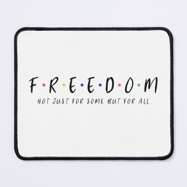 Item preview, FREEDOM not just for some but for all designed and sold by CarbonPosDesign.