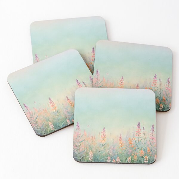 Item preview, Colorful Vibrant Blooming Meadow Flowers Orange designed and sold by Prints and Lifestyle.