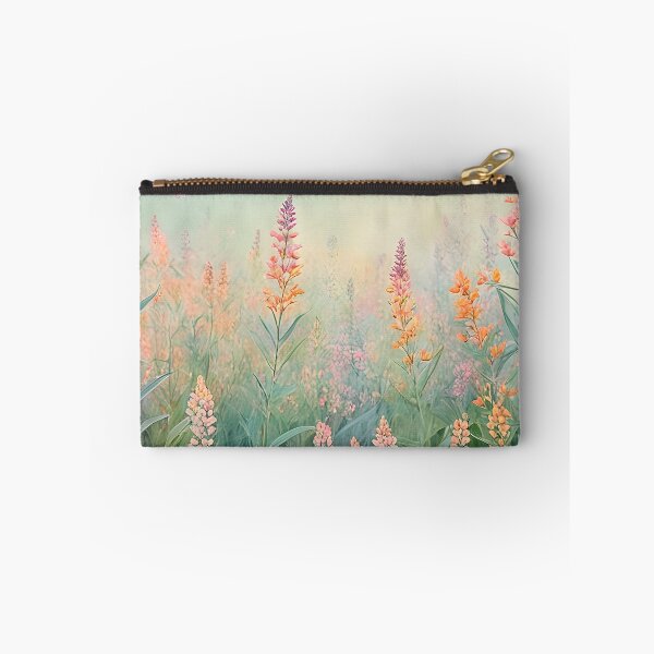 Item preview, Colorful Vibrant Blooming Meadow Flowers Orange designed and sold by Prints and Lifestyle.