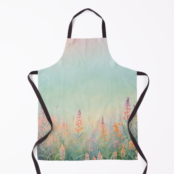 Item preview, Colorful Vibrant Blooming Meadow Flowers Orange designed and sold by Prints and Lifestyle.
