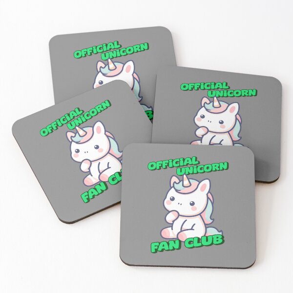 Item preview, Official Unicorn Fan Club -  Carol designed and sold by 3DAF.