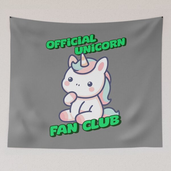 Item preview, Official Unicorn Fan Club -  Carol designed and sold by 3DAF.