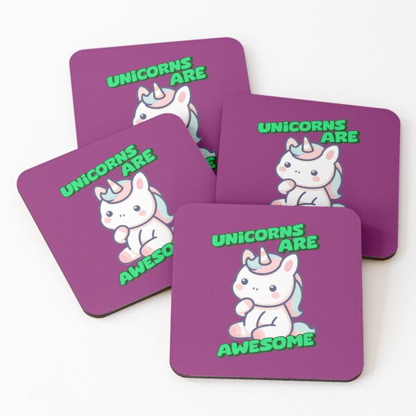 Item preview, Unicorns Are Awesome - Carol designed and sold by 3DAF.