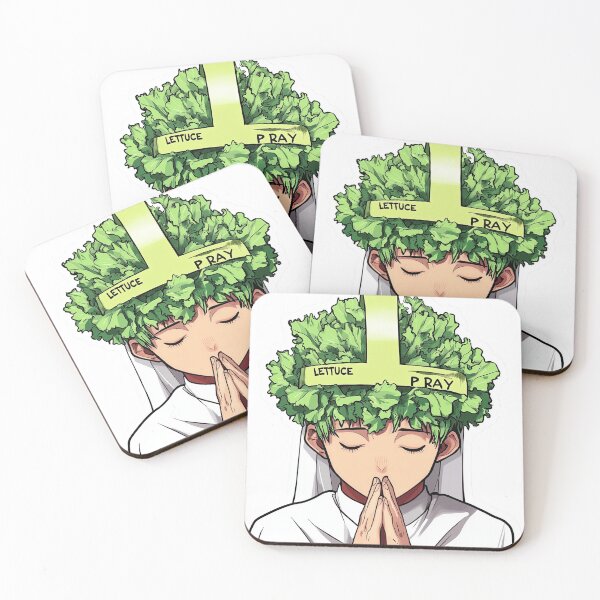 Item preview, Lettuce Pray : Salad Heaven Staff Shirt  designed and sold by Zen Candy 3000 Travis Nicholas Zariwny.