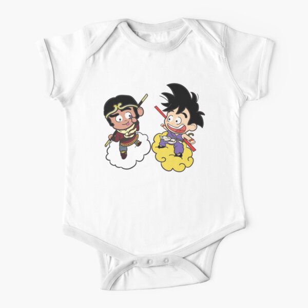 Sun Goku Short Sleeve Baby One Piece Redbubble