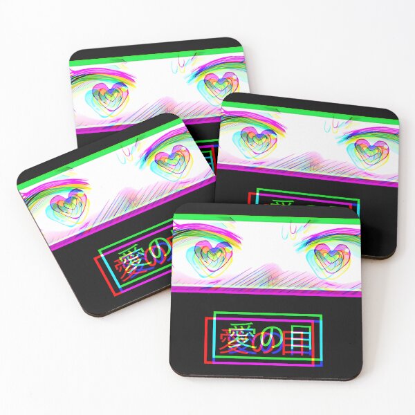 Item preview, Aheago 3D Heart Shaped Eyes designed and sold by MoxieVibe.