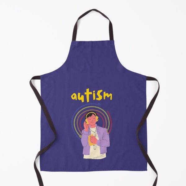 Item preview, Autism Awareness Headphones Design designed and sold by simplestic.