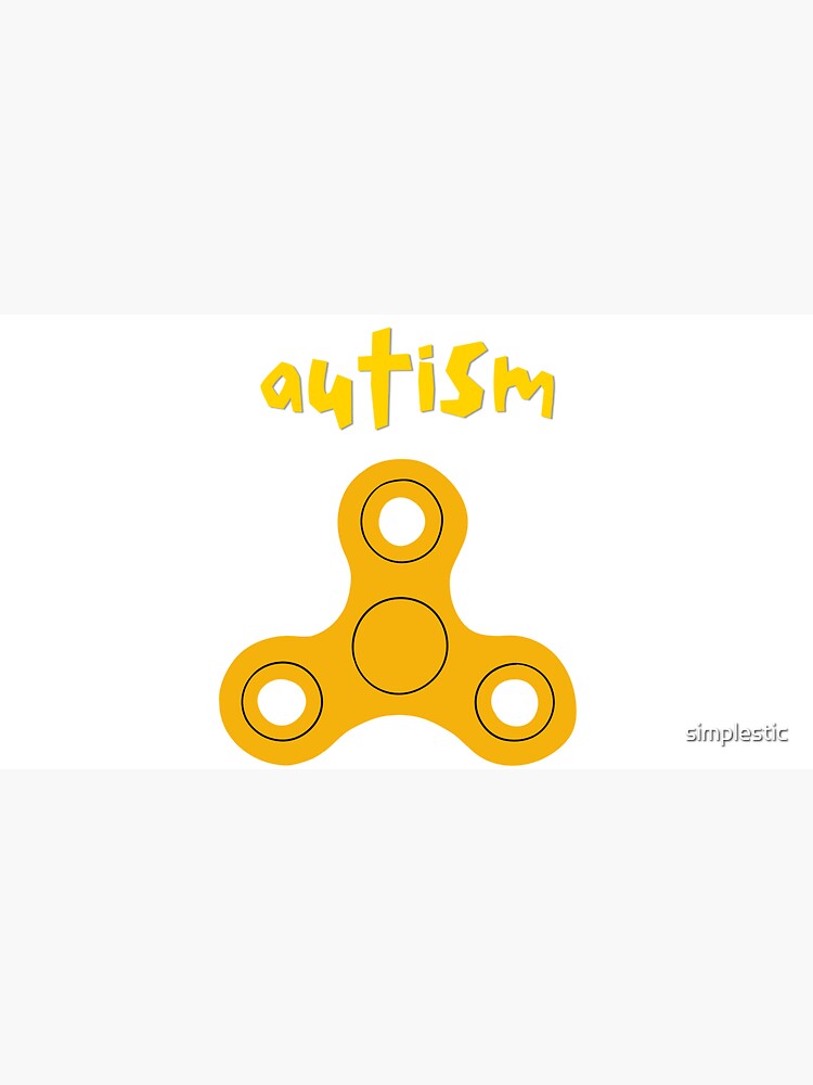 Thumbnail 7 of 7, Cap, Autism Fidget spinner Design designed and sold by simplestic.