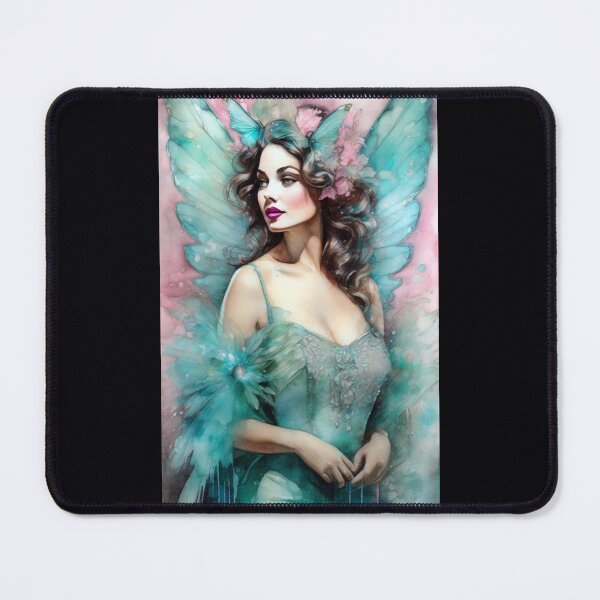 Item preview, Vintage Fairy No. 004 in Mint Green designed and sold by FaerieFusion.