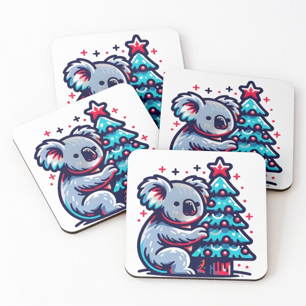 Item preview, Cartoon Christmas Koala T-shirt designed and sold by Travelcases.