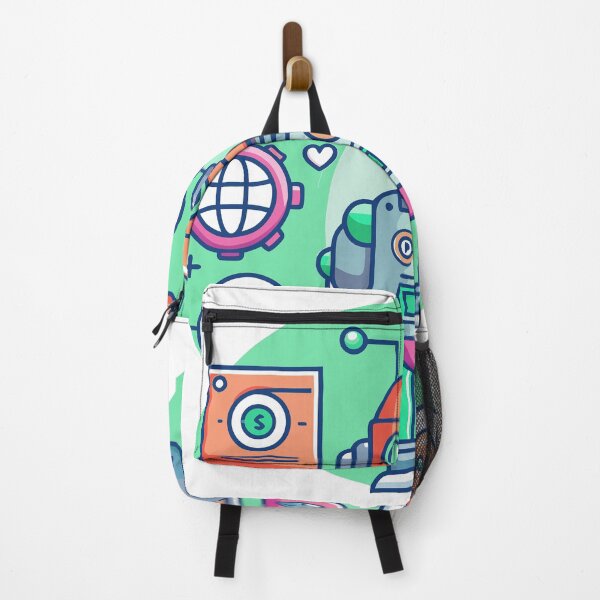 Item preview, Cute robot cartoon graphic design designed and sold by Tiny Cozy Art.