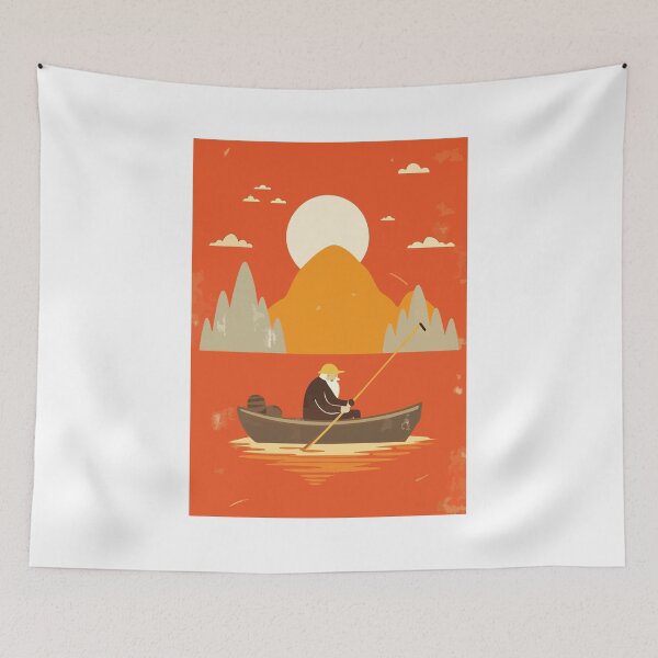 Item preview,  OldManSitsFishing designed and sold by Whose-sweat.