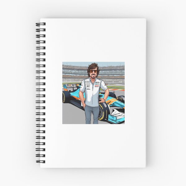 Aperçu de l'œuvre Fernando Alonso créée et vendue par Formula-Tee.