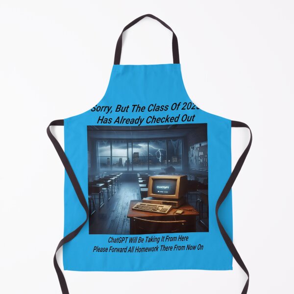 Item preview, Message From The Class Of 2025..  ChatGPT Will Take It From Here designed and sold by Hall-O-Gram.
