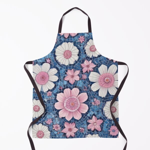 Item preview, Blue and pink mosaic designed and sold by GasconyPassion.