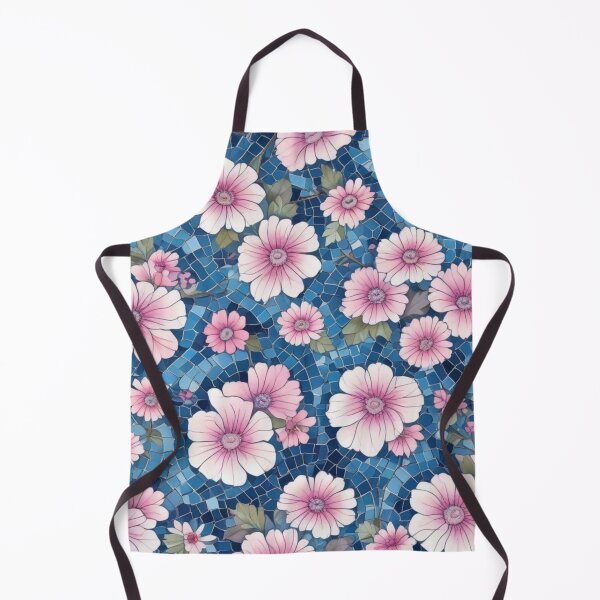 Item preview, Blue and pink mosaic designed and sold by GasconyPassion.